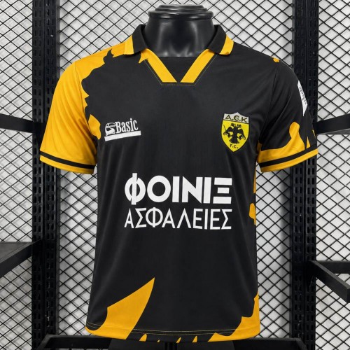 Maillot AEK Athens Retro Domicile Champions League 1994/1995 Maillot AEK Athens Retro Domicile Champions League 1994/1995