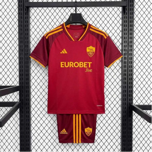 Maillot AS Roma Enfant Domicile 2026/2027 Maillot AS Roma Enfant Domicile 2026/2027