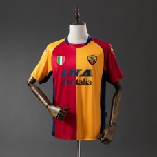 Maillot AS Roma Retro Domicile Champions League 2001/2002