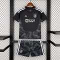Maillot Ajax Enfant Gardien De But Black 2026/2027 Maillot Ajax Enfant Gardien De But Black 2026/2027
