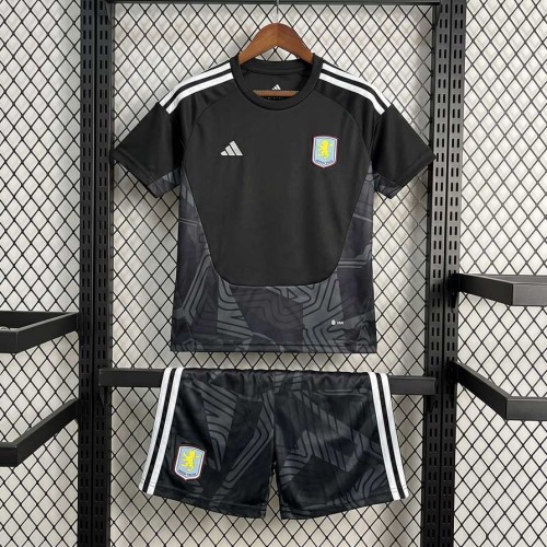 Maillot Aston Villa Enfant Gardien De But Black 2026/2027 Maillot Aston Villa Enfant Gardien De But Black 2026/2027