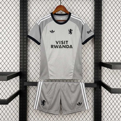 Maillot Aston Villa Enfant Gardien De But Gray 2026/2027 Maillot Aston Villa Enfant Gardien De But Gray 2026/2027
