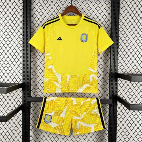 Maillot Aston Villa Enfant Gardien De But Yellow 2026/2027 Maillot Aston Villa Enfant Gardien De But Yellow 2026/2027