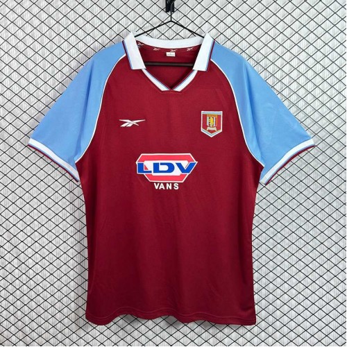 Maillot Aston Villa Retro Domicile 1998/1999 Maillot Aston Villa Retro Domicile 1998/1999