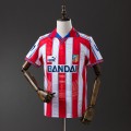 Maillot Atletico De Madrid Retro Domicile 1996/1997 Maillot Atletico De Madrid Retro Domicile 1996/1997