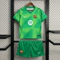Maillot Barcelona Enfant Gardien De But Green 2026/2027 Maillot Barcelona Enfant Gardien De But Green 2026/2027