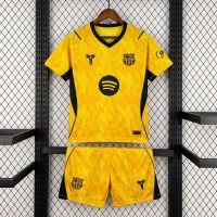Maillot Barcelona Enfant Gardien De But Yellow 2026/2027