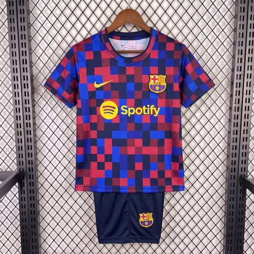 Maillot Barcelona Enfant Pre Match Domicile 2026/2027 Maillot Barcelona Enfant Pre Match Domicile 2026/2027