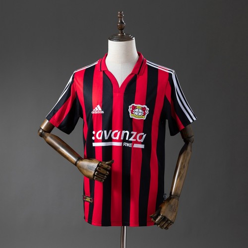 Maillot Bayer Leverkusen Retro Domicile 2000/2001 Maillot Bayer Leverkusen Retro Domicile 2000/2001