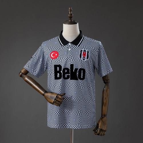 Maillot Besiktas Jimnastik Kulubu Retro Domicile 1991/1992
