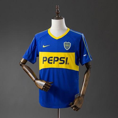 Maillot Boca Juniors Retro Domicile 2003/2004 Maillot Boca Juniors Retro Domicile 2003/2004