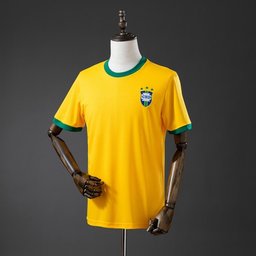Maillot Bresil Retro Domicile 1971 Maillot Bresil Retro Domicile 1971
