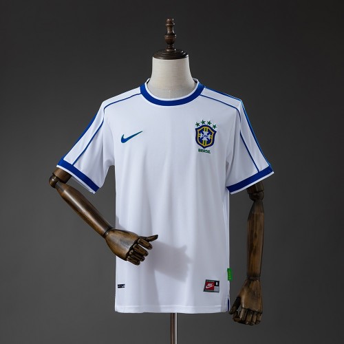 acheter Maillot Bresil Retro Gardien De But White 1998/1999 acheter Maillot Bresil Retro Gardien De But White 1998/1999