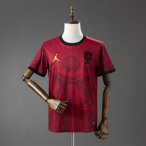 Maillot Bresil Special Edition Jesus Red 2026/2027 Maillot Bresil Special Edition Jesus Red 2026/2027