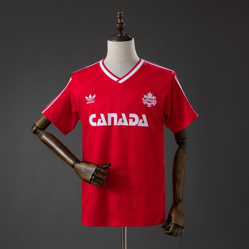 Maillot Canada Retro Exterieur 1986/1987 Maillot Canada Retro Exterieur 1986/1987