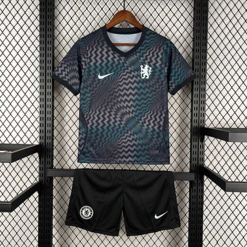 Maillot Chelsea Enfant Gardien De But Black 2026/2027 Maillot Chelsea Enfant Gardien De But Black 2026/2027