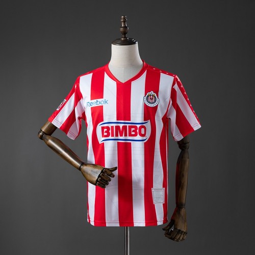 Maillot Chivas Guadalajara Retro Domicile Copa Libertadores 2010/2011 Maillot Chivas Guadalajara Retro Domicile Copa Libertadores 2010/2011