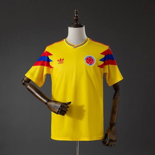 Maillot Colombie Retro Domicile 1990/1991 Maillot Colombie Retro Domicile 1990/1991