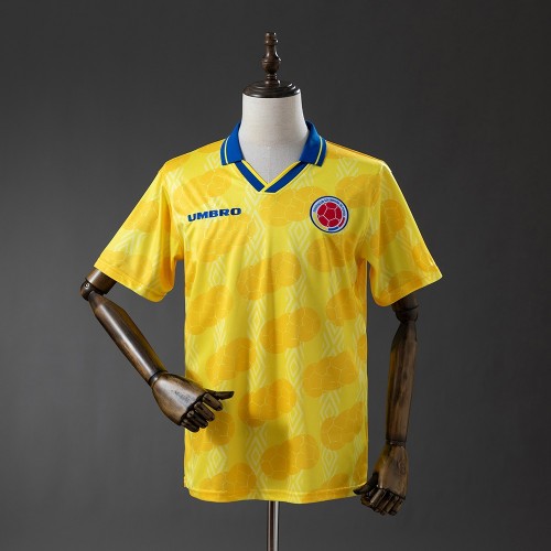 acheter Maillot Colombie Retro Domicile 1994/1995 acheter Maillot Colombie Retro Domicile 1994/1995
