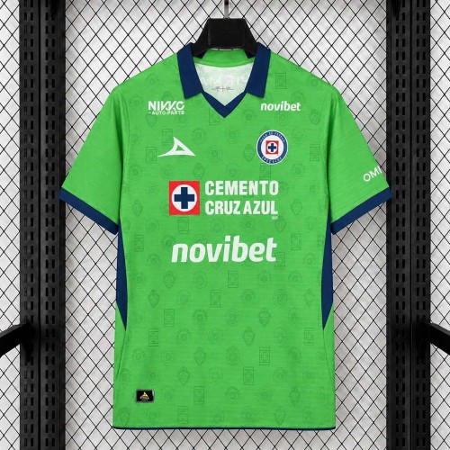 Maillot Cruz Azul Gardien De But Green 2026/2027 Maillot Cruz Azul Gardien De But Green 2026/2027