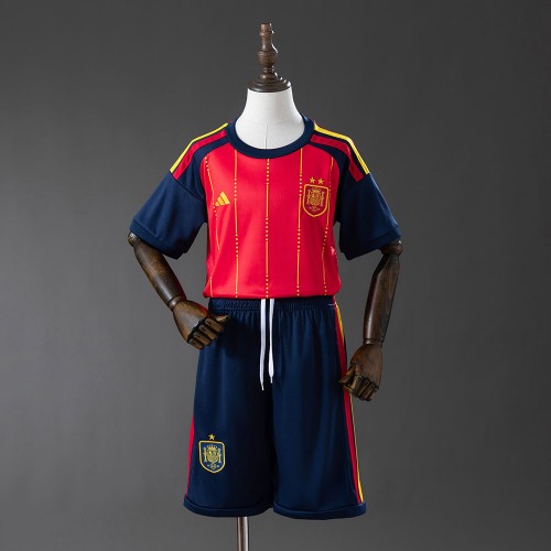 Maillot Espagne 2 Star Enfant Domicile 2026/2027 Maillot Espagne 2 Star Enfant Domicile 2026/2027