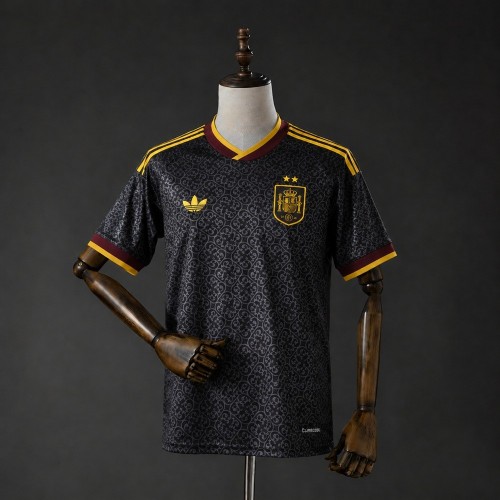 Maillot Espagne Retro Edition Black 2026/2027 Maillot Espagne Retro Edition Black 2026/2027