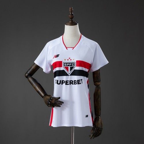 Maillot Femme Sao Paulo FC Domicile 2026/2027 Maillot Femme Sao Paulo FC Domicile 2026/2027