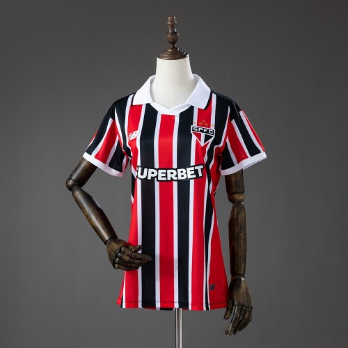 Maillot Femme Sao Paulo FC Exterieur 2026/2027 Maillot Femme Sao Paulo FC Exterieur 2026/2027
