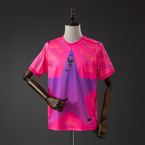 acheter Maillot France Gardien De But Pink 2026/2027 acheter Maillot France Gardien De But Pink 2026/2027