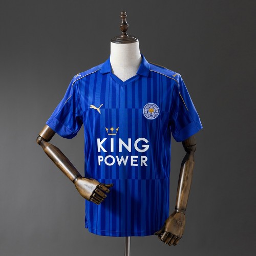 Maillot Leicester City Retro Domicile 2016/2017 Maillot Leicester City Retro Domicile 2016/2017