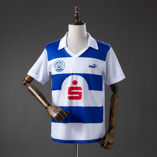 Maillot MSV Duisburg Retro Domicile 1990/1991 Maillot MSV Duisburg Retro Domicile 1990/1991