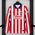 Maillot Manches Longues Chivas Guadalajara Domicile 2026/2027 Maillot Manches Longues Chivas Guadalajara Domicile 2026/2027