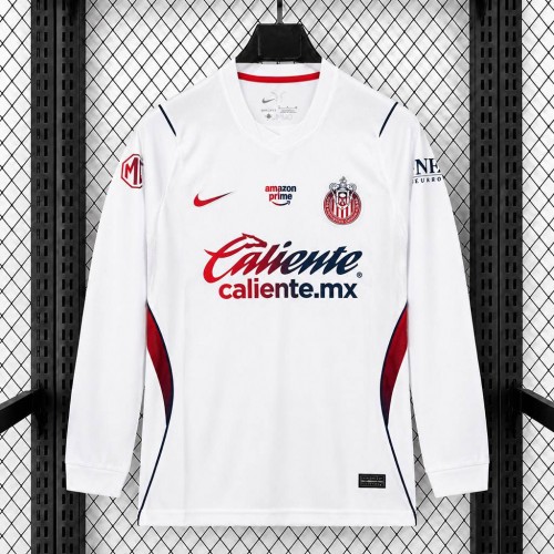 Maillot Manches Longues Chivas Guadalajara Exterieur 2026/2027 Maillot Manches Longues Chivas Guadalajara Exterieur 2026/2027