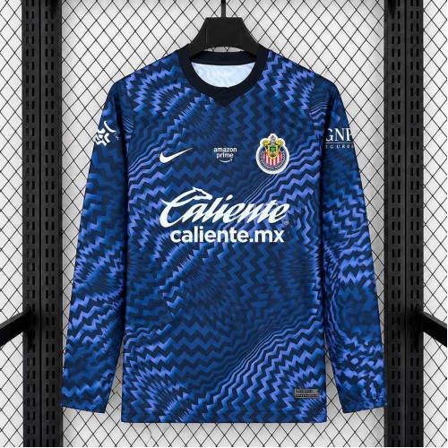acheter Maillot Manches Longues Chivas Guadalajara Gardien De But Blue 2026/2027 acheter Maillot Manches Longues Chivas Guadalajara Gardien De But Blue 2026/2027