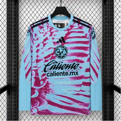 Maillot Manches Longues Club America Gardien De But Sky Blue 2026/2027