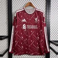 Maillot Manches Longues Liverpool Domicile 2026/2027 Maillot Manches Longues Liverpool Domicile 2026/2027