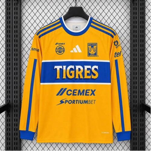 Maillot Manches Longues Tigres UANL Domicile 2026/2027 Maillot Manches Longues Tigres UANL Domicile 2026/2027
