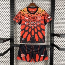 Maillot Manchester City Enfant Gardien De But Orange 2026/2027