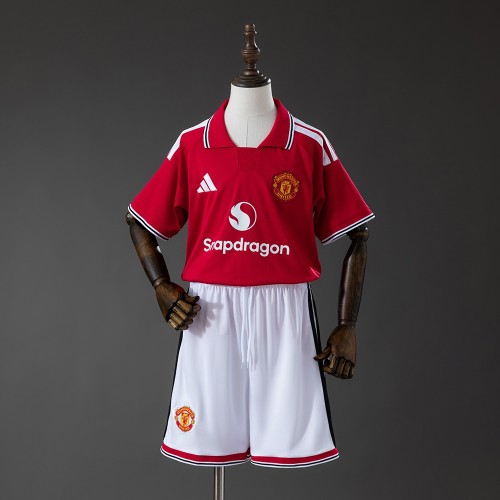 Maillot Manchester United Enfant Domicile 2026/2027 Maillot Manchester United Enfant Domicile 2026/2027
