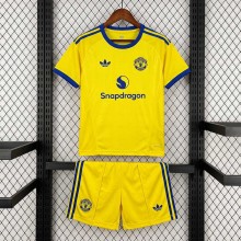 Maillot Manchester United Enfant Gardien De But Yellow 2026/2027