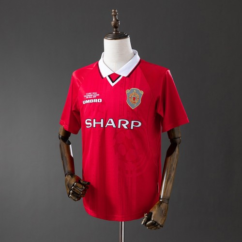 acheter Maillot Manchester United Retro Champions League Final 1998/1999 acheter Maillot Manchester United Retro Champions League Final 1998/1999