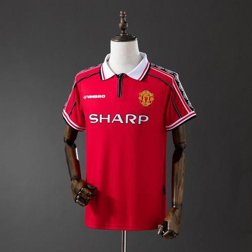 Maillot Manchester United Retro Domicile 1998/1999 Maillot Manchester United Retro Domicile 1998/1999