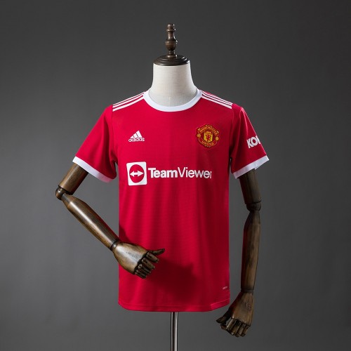 Maillot Manchester United Retro Domicile 2021/2022 Maillot Manchester United Retro Domicile 2021/2022