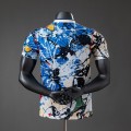 Maillot Match Manchester United Stone Roses Blue 2026/2027