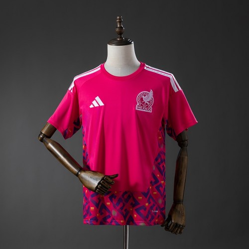 Maillot Mexique Gardien De But Pink 2026/2027 Maillot Mexique Gardien De But Pink 2026/2027