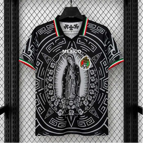 Maillot Mexique Virgen De Guadalup Black 2026/2027 Maillot Mexique Virgen De Guadalup Black 2026/2027