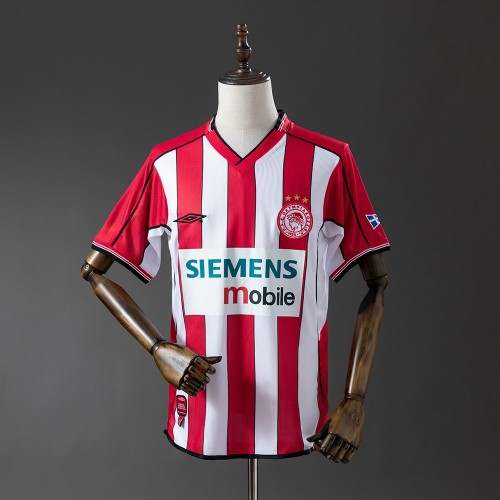 Maillot Olympiacos Retro Domicile 2002/2003 Maillot Olympiacos Retro Domicile 2002/2003