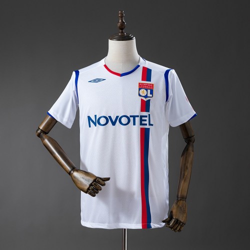 Maillot Olympique Lyonnais Retro Domicile 2008/2009 Maillot Olympique Lyonnais Retro Domicile 2008/2009