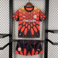 Maillot Olympique Marseille Enfant Gardien De But Orange 2026/2027