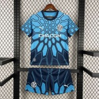Maillot Olympique Marseille Enfant Gardien De But Sky Blue 2026/2027